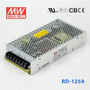 منبع تغذیه RD-125B پاور سوئیچینگ دو خروجی با توان 133.4 وات ساخت شرکت مین ول است .کانال اول 5 ولت تا 10 آمپر و کانال دوم 24 ولت تا 5 آمپر ...