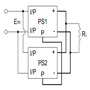 شماتیک موازی کردن دو منبع تغذیه