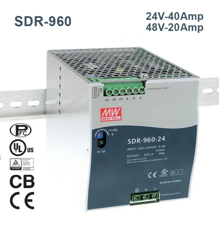 منبع تغذیه SDR-960-24