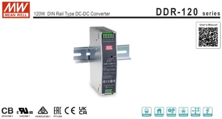 ابتدای دیتاشیت کانورتر DDR-120