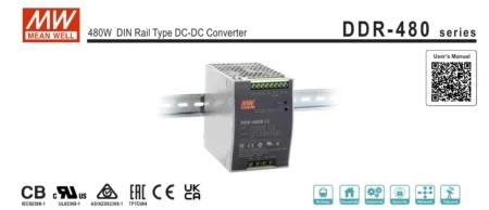 ابتدای دیتاشیت کانورتر DDR-480