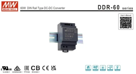 ابتدای دیتاشیت کانورتر DDR-60