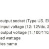 مفهوم شماره سریال اینورتر DC به AC NTS-2200