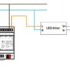 کاربرد عملگر KAA-8R-S در دریور LED بدون قابلیت دیمری