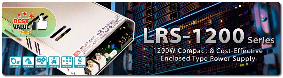 پوستر خبری منبع تغذیه کف خواب LRS-1200